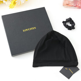 LOVUITEN gift packaging with silk scrunchie, ideal present and polished presentation