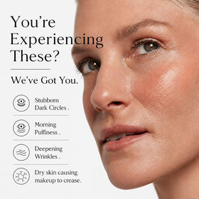 loxadz label highlighting caffeine, retinol and peptide ingredients
