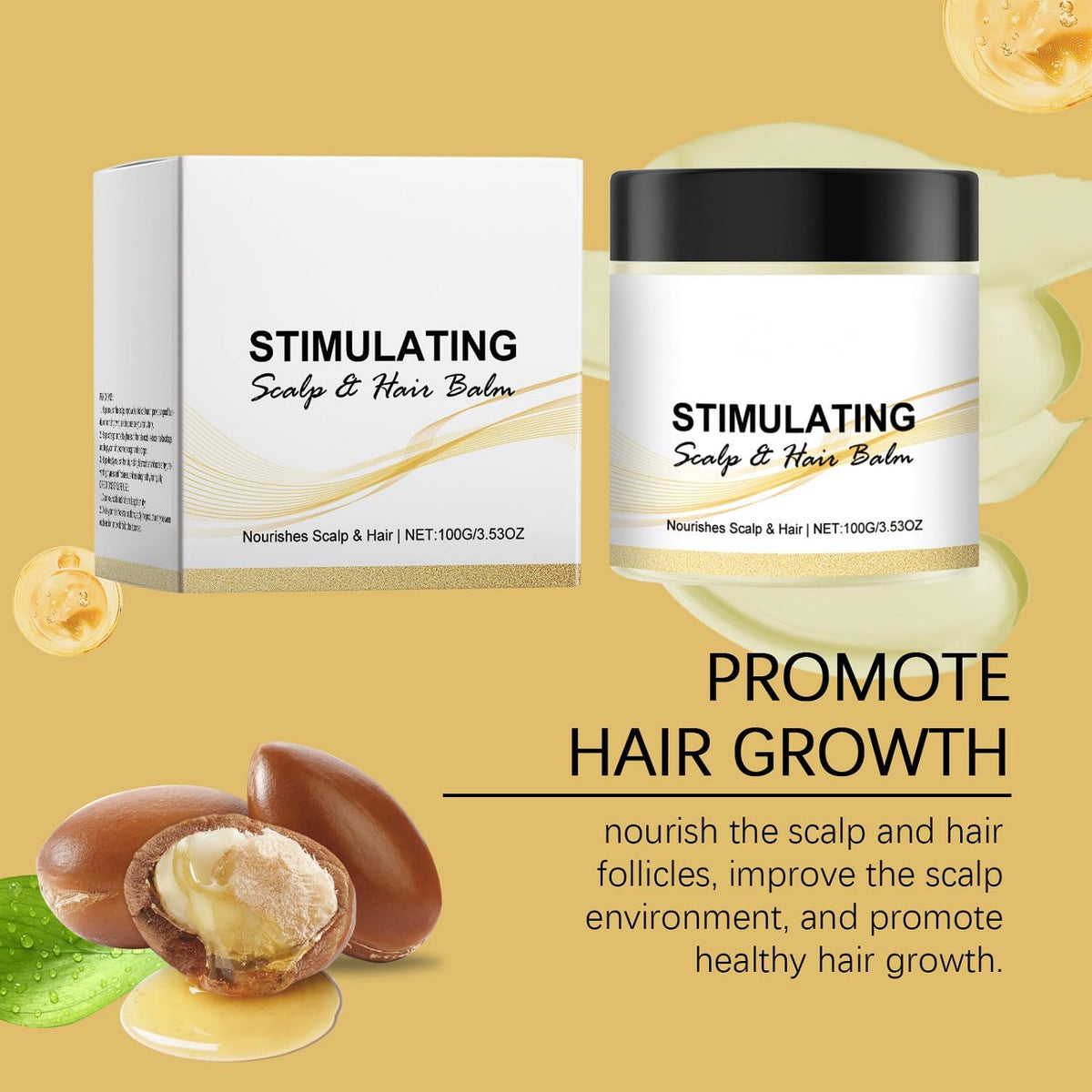 LOYOTICE before and after hair shine demonstration improving glossy appearance