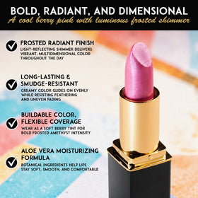 L'Paige product and box flatlay emphasizing branding and label benefit: clear product information