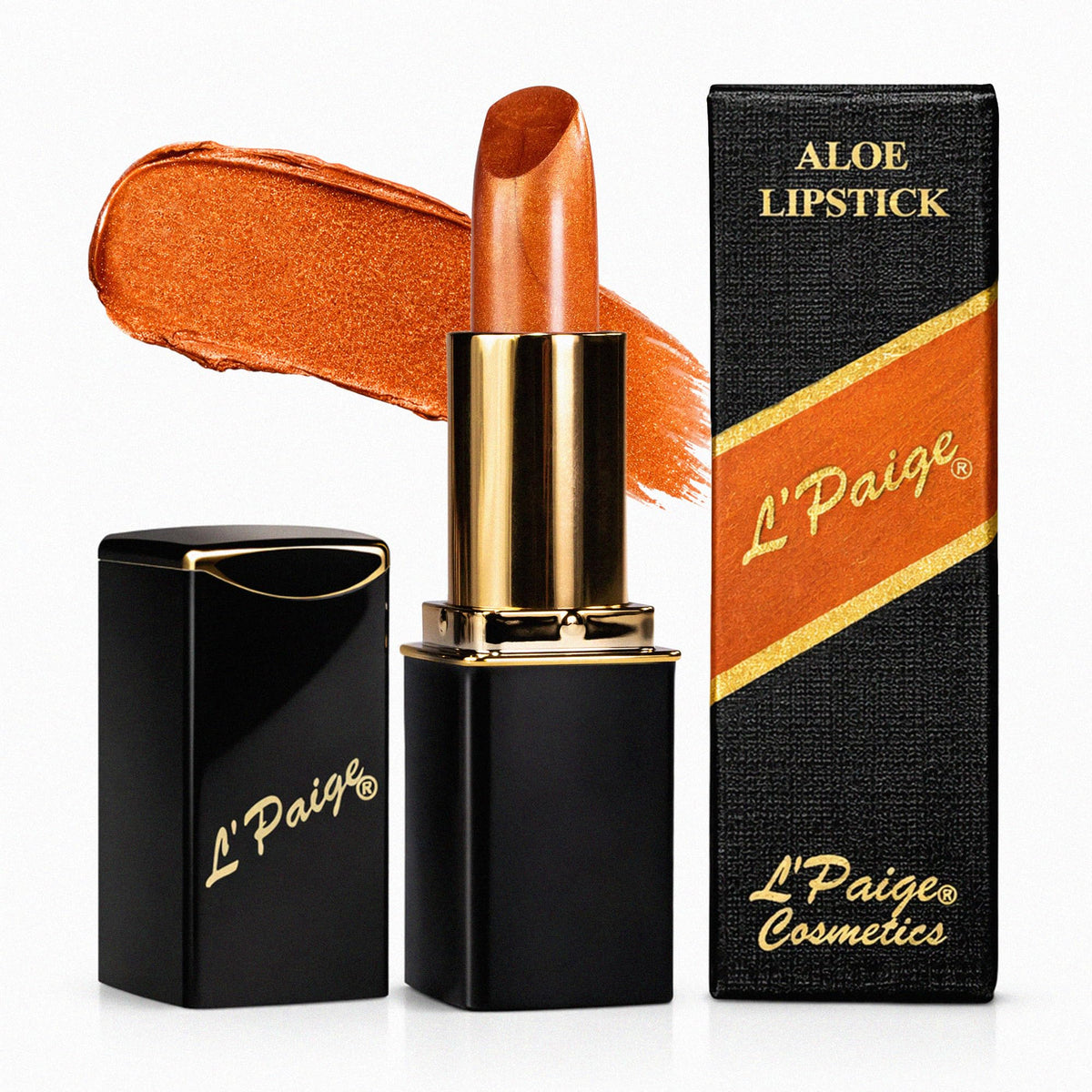 L'Paige front packaging showing product branding and shade for clear identification