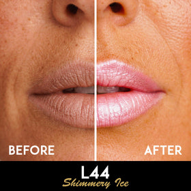 L'Paige open bullet showing creamy texture and smooth application benefit