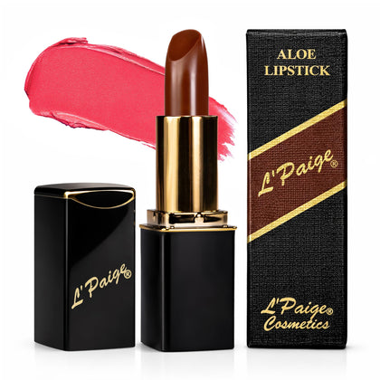 L'Paige front packaging showing shade LBR and compact design benefit