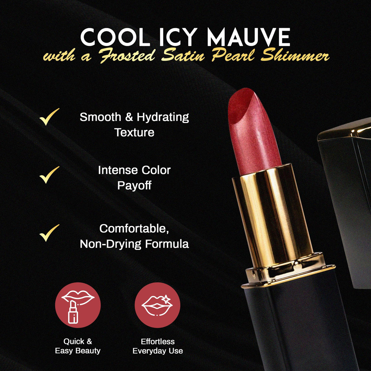 L'Paige packaging label and shade marker showing product authenticity and info
