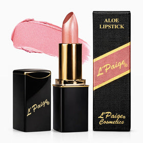 L’Paige lipstick front tube showing sleek packaging and easy grip