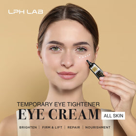 LPH LAB cream texture close-up showing smooth spreadability benefit
