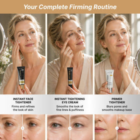 LPH LAB skin close-up showing soft matte finish and reduced visible fine lines