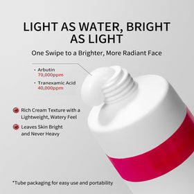 LRUSEIFE cream beside serums in routine, showing layering compatibility benefit