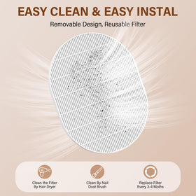 LSNDRG removed magnetic filter showing quick cleanability and cost savings