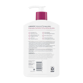 Lubriderm two bottles boxed together showcasing the 2-pack value and storage
