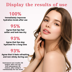 Lubynia applied on lips during nighttime routine to restore softness by morning