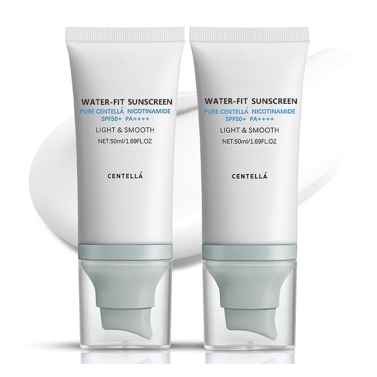 LuckNest front packaging showing SPF 50 protection and travel-friendly pump