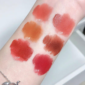 LuckNest open lipstick with applicator detail for precise lining