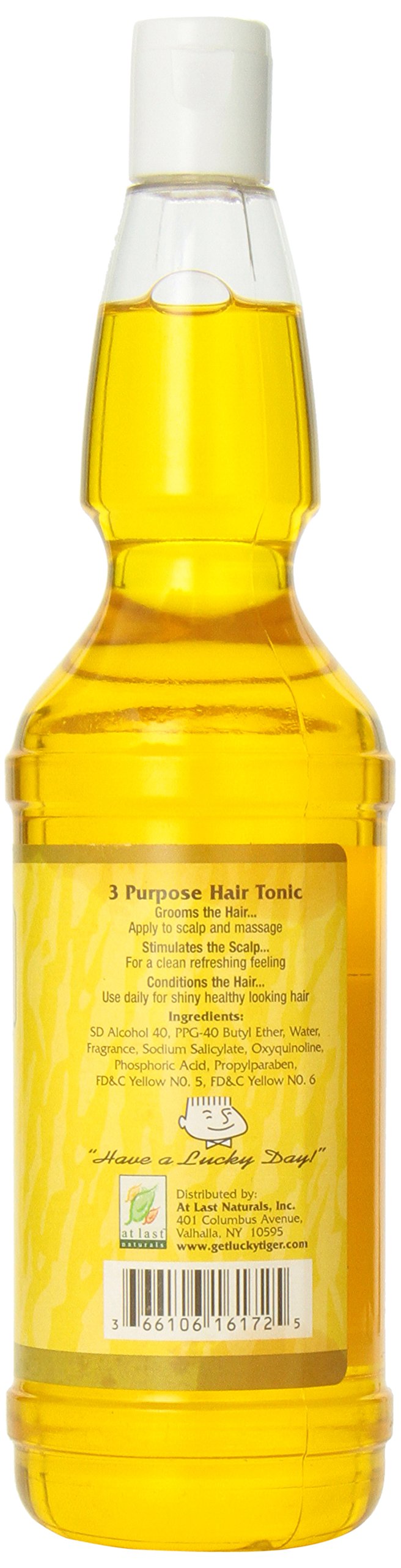 Lucky Tiger in-hands application on hair demonstrating scalp stimulation and instant neatness