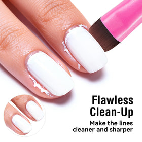 Lucoffeoi Black F16 fine edge detail delivering precise nail art control