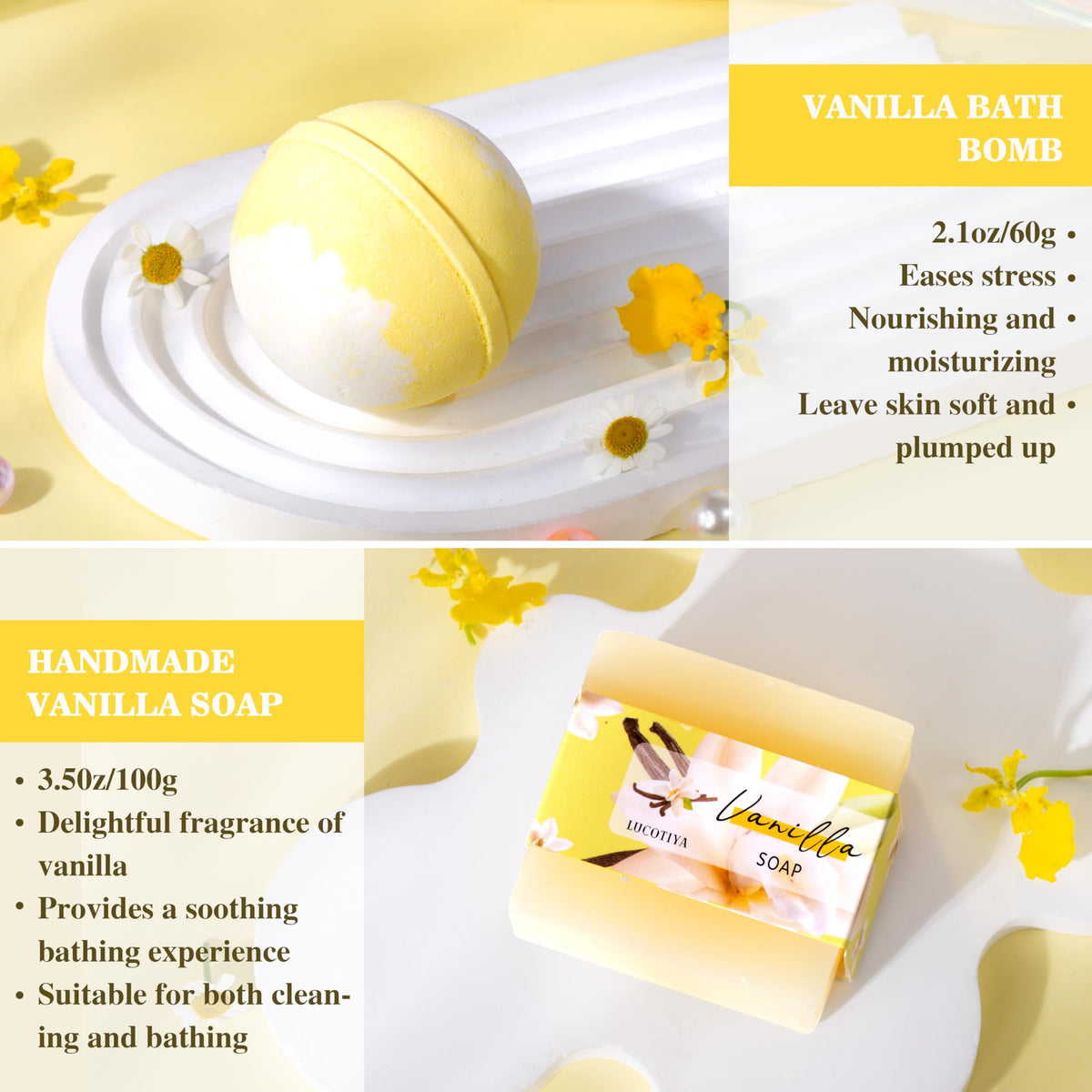 LUCOTIYA hand cream applied to hands moisturizing and smoothing skin