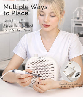 L'UGX magnetic filter cover open for cleaning, simplifies maintenance