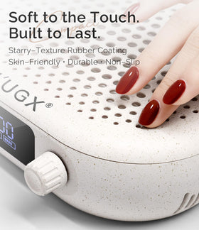 L'UGX packaging with USB-C cable and accessories, ready for cordless use