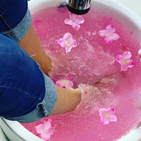 LUIFAC front packaging showing lavender jelly pedicure benefits