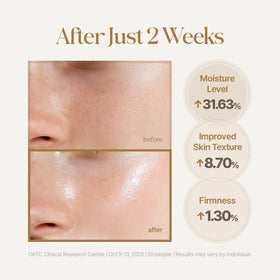 LULUBEU texture close-up serum droplet highlighting silky absorption benefit