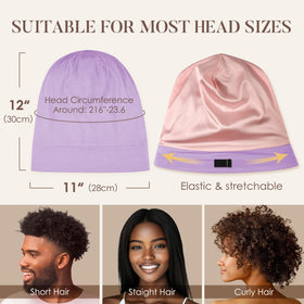 LULUSILK cap presented in gift box, ready-to-gift packaging for special occasions