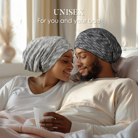 LULUSILK cap covering braided hair showcasing protection for braids and reduced-frizz benefit