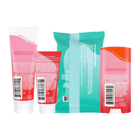 Lume Smooth Solid stick angled close-up showing smooth glide and quick application benefit