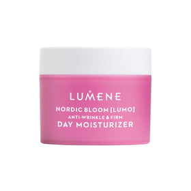 Lumene front packaging of the day moisturizer showing clean design and size benefit
