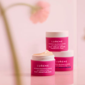 Lumene sea buckthorn seed oil dropper showing nourishing fatty acids for skin
