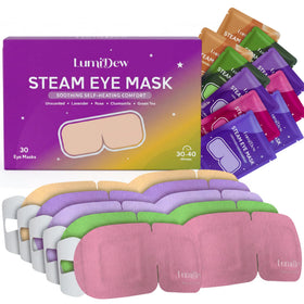 LumiDew front packaging showing 30-pack and calming aromatherapy benefits