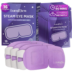 LumiDew front packaging showing 16-pack, clear product ready for travel