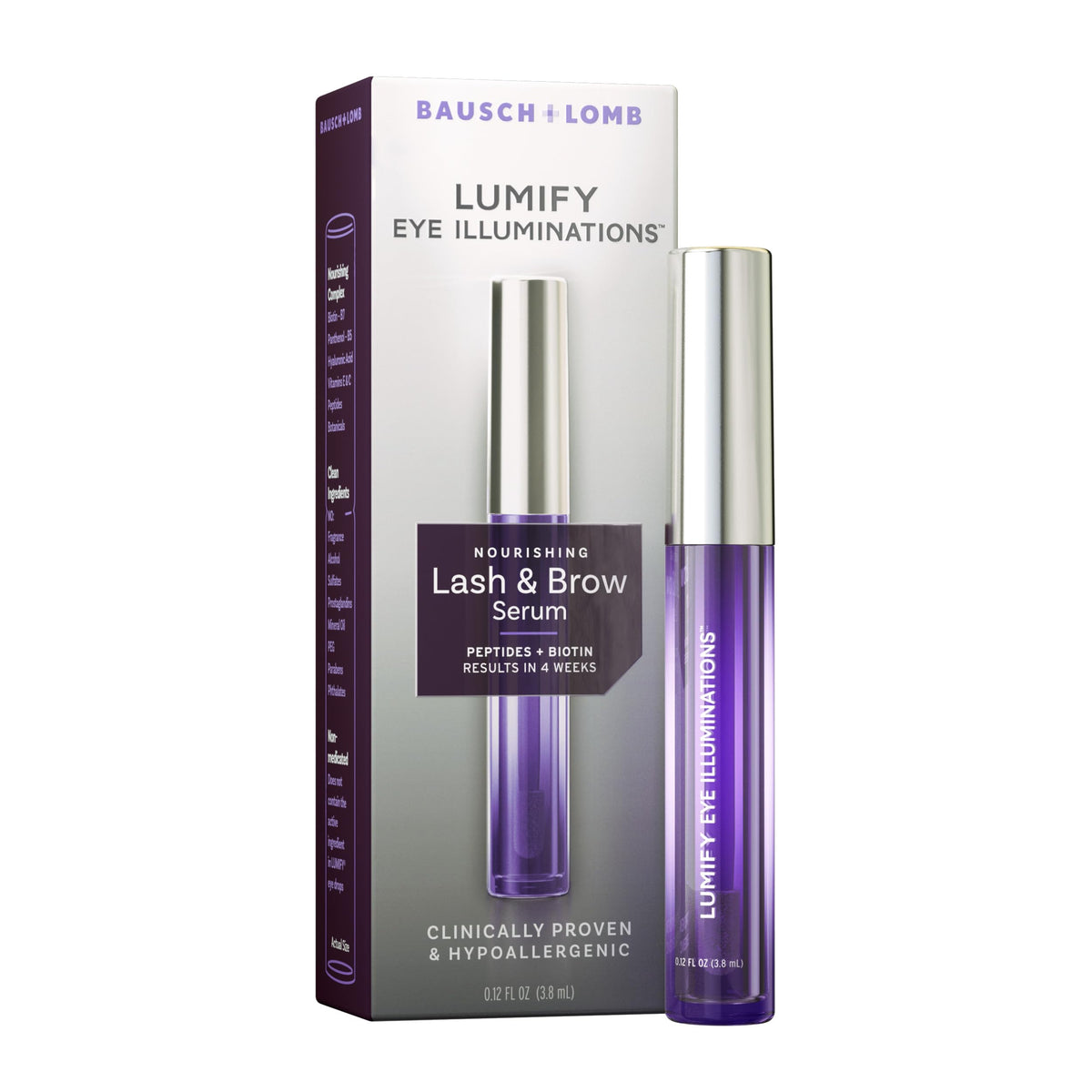 LUMIFY front packaging showing product tube and branding for quick identification and trust