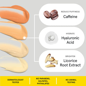 Lumin corrector on finger ready for application, demonstrates easy use