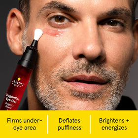 Lumin DragonRay ceramic applicator detail delivering cooling relief and precise application