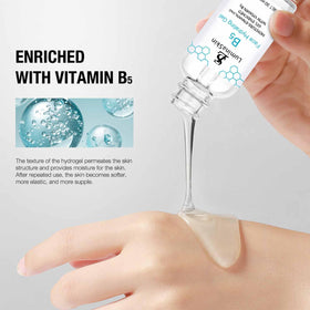LuminaSkin layered under moisturizer showing improved skin hydration benefit
