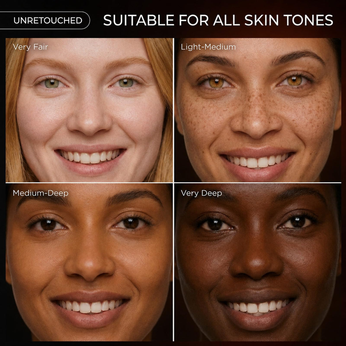 luminaro before and after concept image indicating smoother skin and reduced fine line appearance benefit