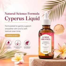 Lumine Organics pipette dispensing oil for precise, low-waste application