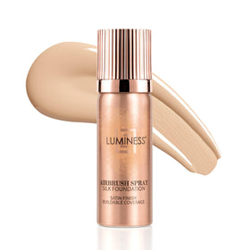 LUMINESS front packaging showing shade 010-Light Fair and benefits