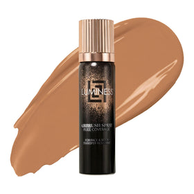 LUMINESS front packaging showing product and benefit of full coverage