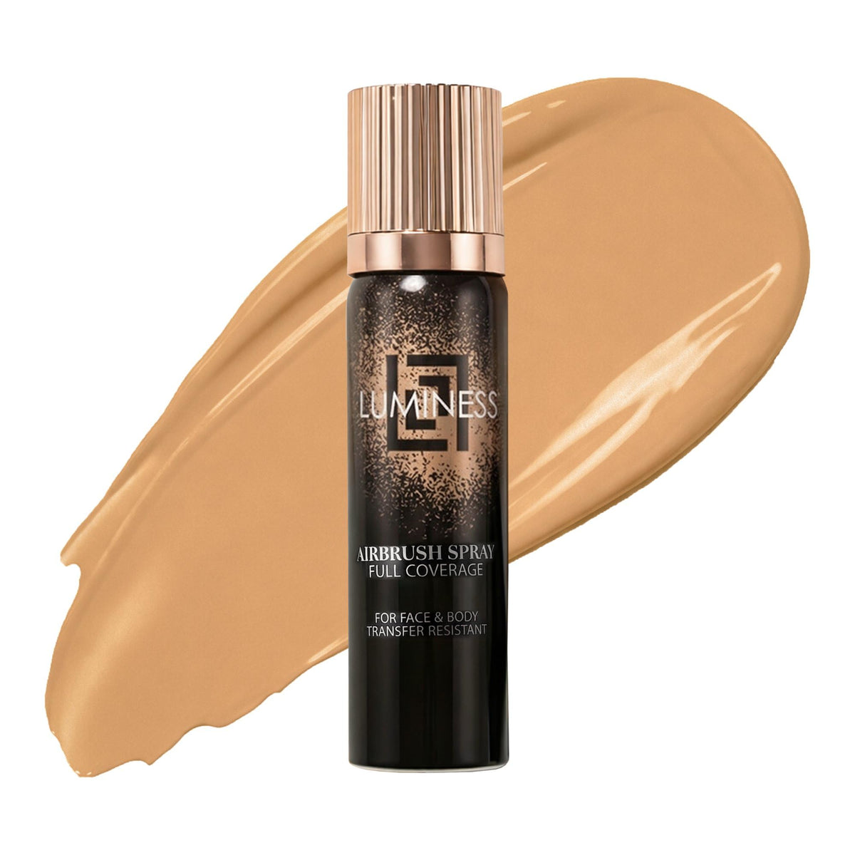 LUMINESS front packaging showing waterproof full coverage benefits