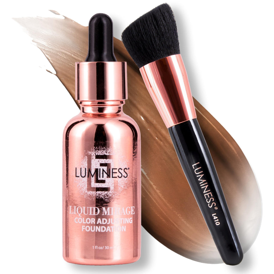 LUMINESS front packaging showing kit and benefits of all‑in‑one routine