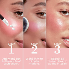 LUMINESS swatches showing matte and shimmer options illustrating finish versatility