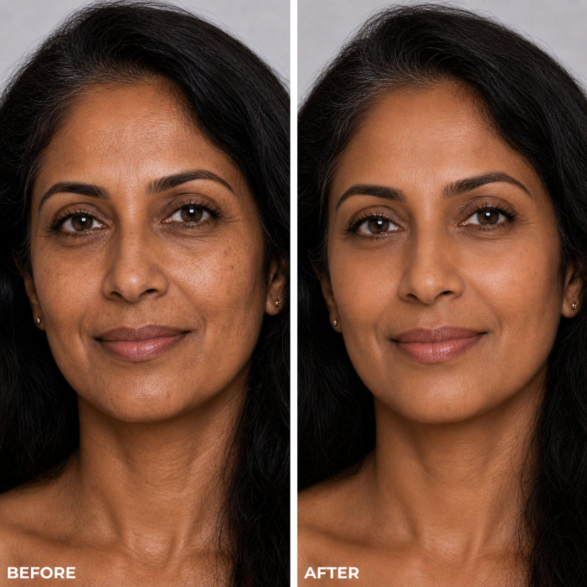 LUMINESS primer pump closeup highlighting lightweight SPF protection