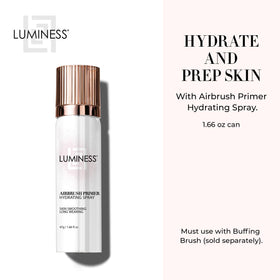 LUMINESS nozzle detail highlighting precise mist control benefit