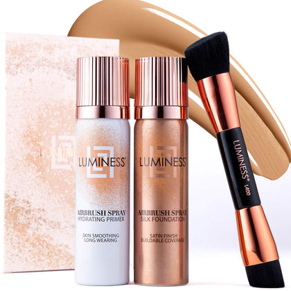 LUMINESS front packaging showing kit contents and benefits