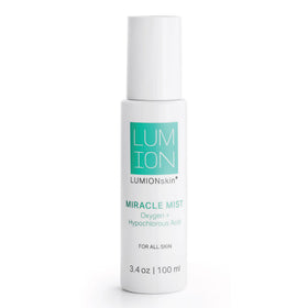 LUMION skin front packaging showing bottle and label for clear identity