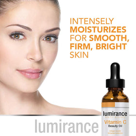 lumirance texture closeup showing lightweight sheen and fast absorption