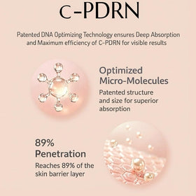 LumiVida ingredient bottles and label showing collagen and PDRN blend