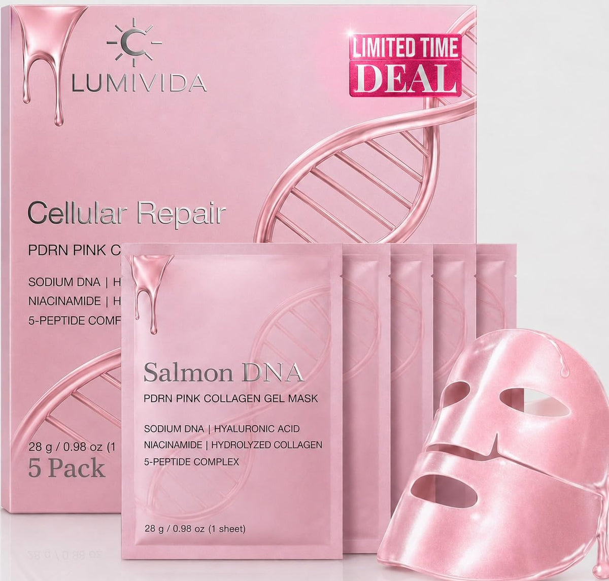 LumiVida front packaging showing product name and benefits