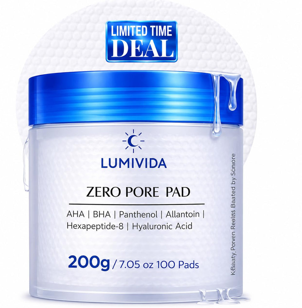 LumiVida front packaging showing jar and label, easy identification benefit